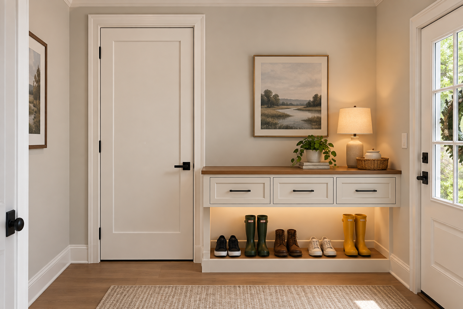 Beautiful finished home interior