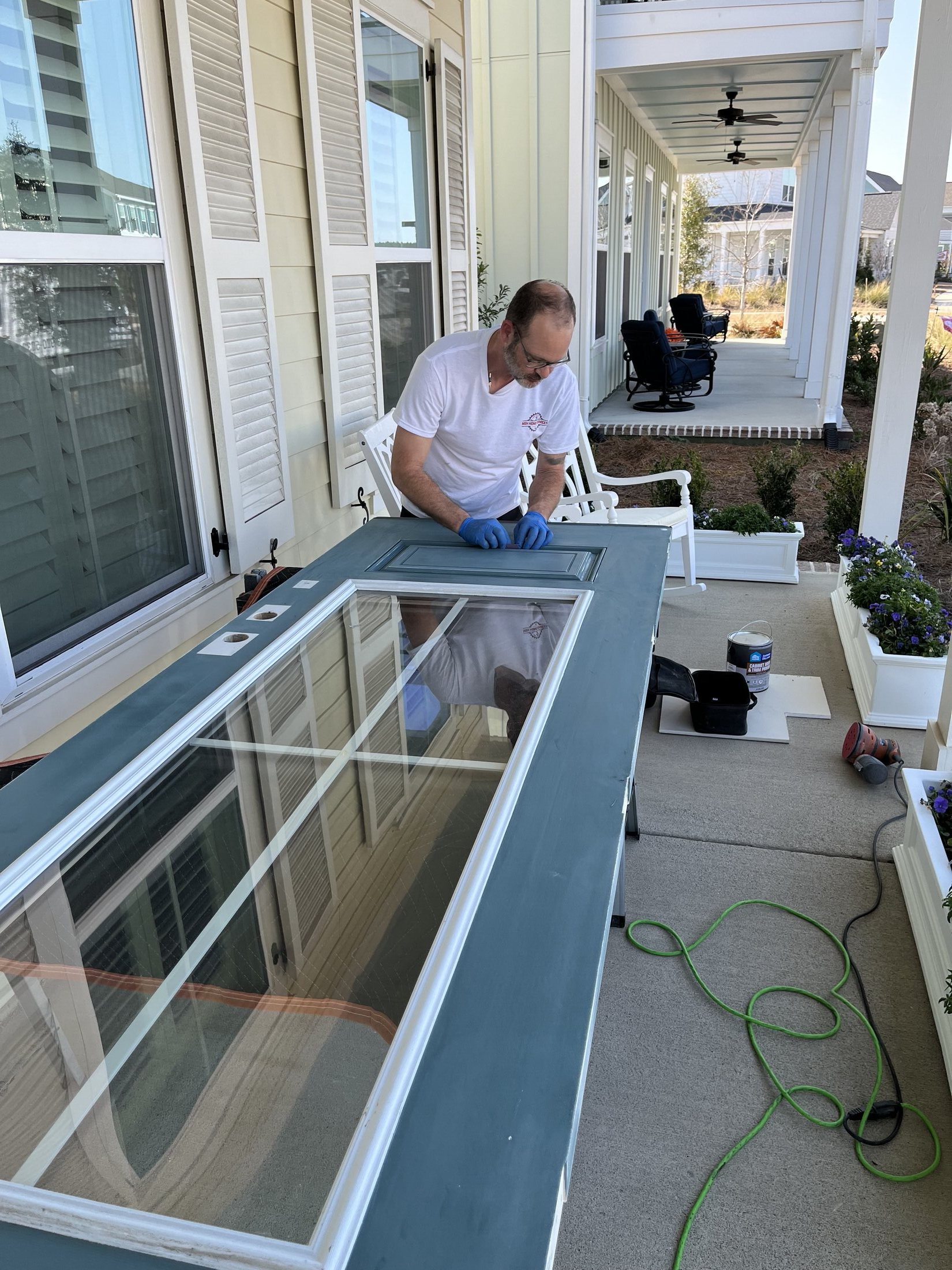 MBH exterior installation project